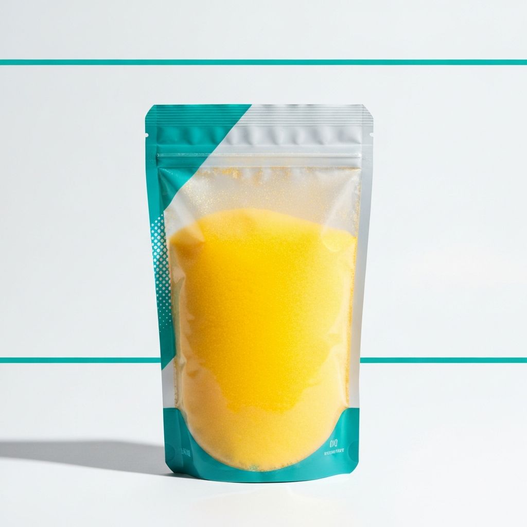 Electrolyte hydration mix powder in a resealable pouch